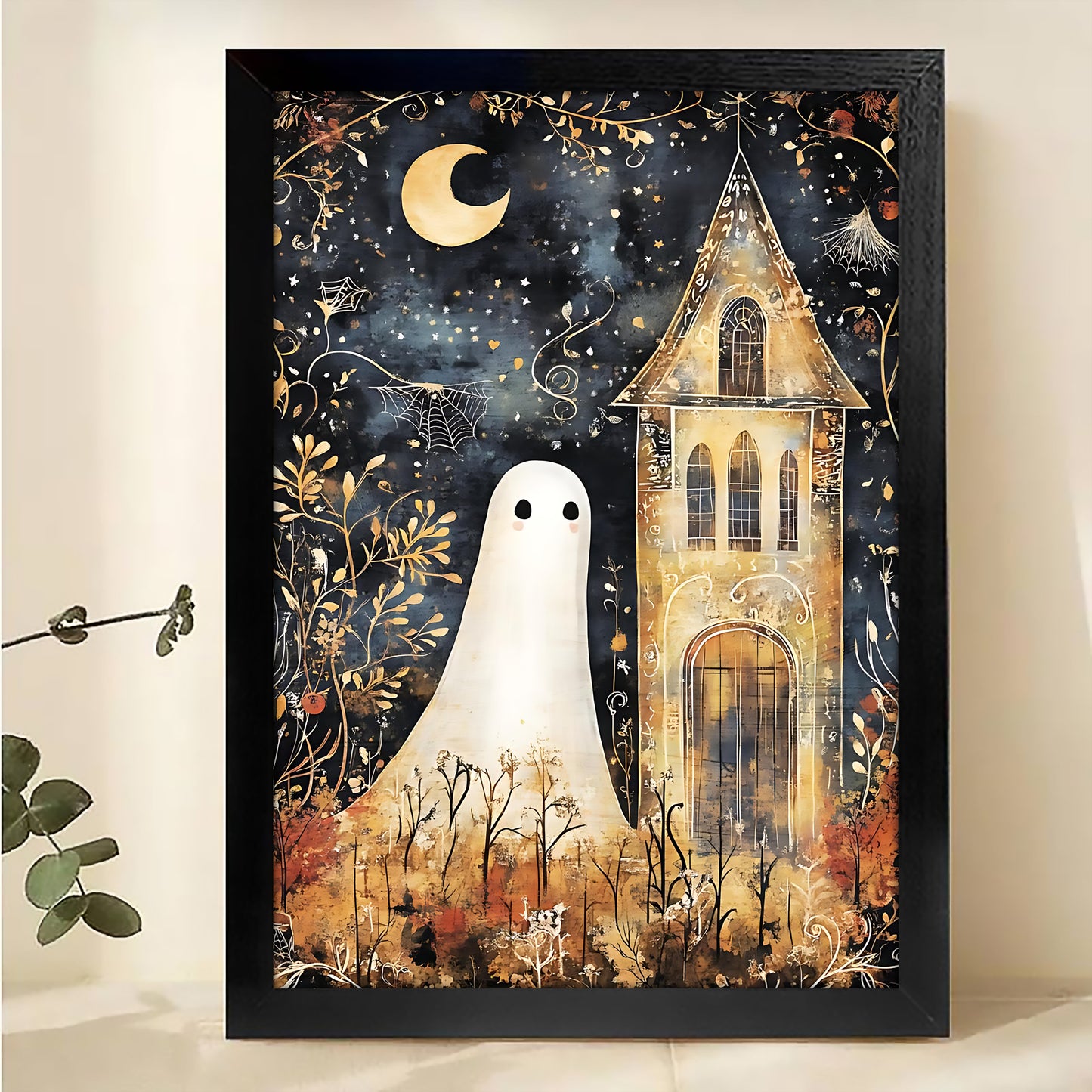 W291 Natural Wood Canvas – High-Quality Abstract Art | Perfect for Living Room & Office