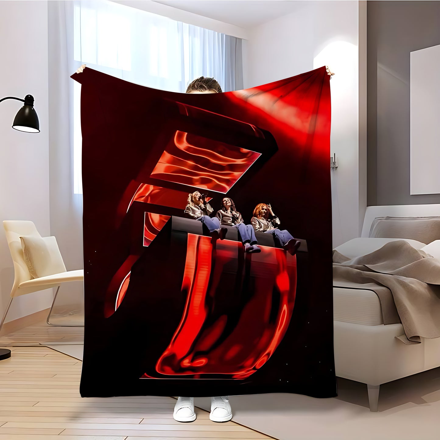 T072 Flannel Blanket for Bed, Couch, Recliner & Travel - All-Season Comfort, -Pilling, Suitable for Adults and Teens