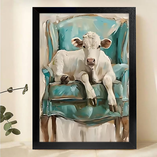 Vintage Sheep Canvas Wall Art - Classic Farmhouse Home Decor |W539
