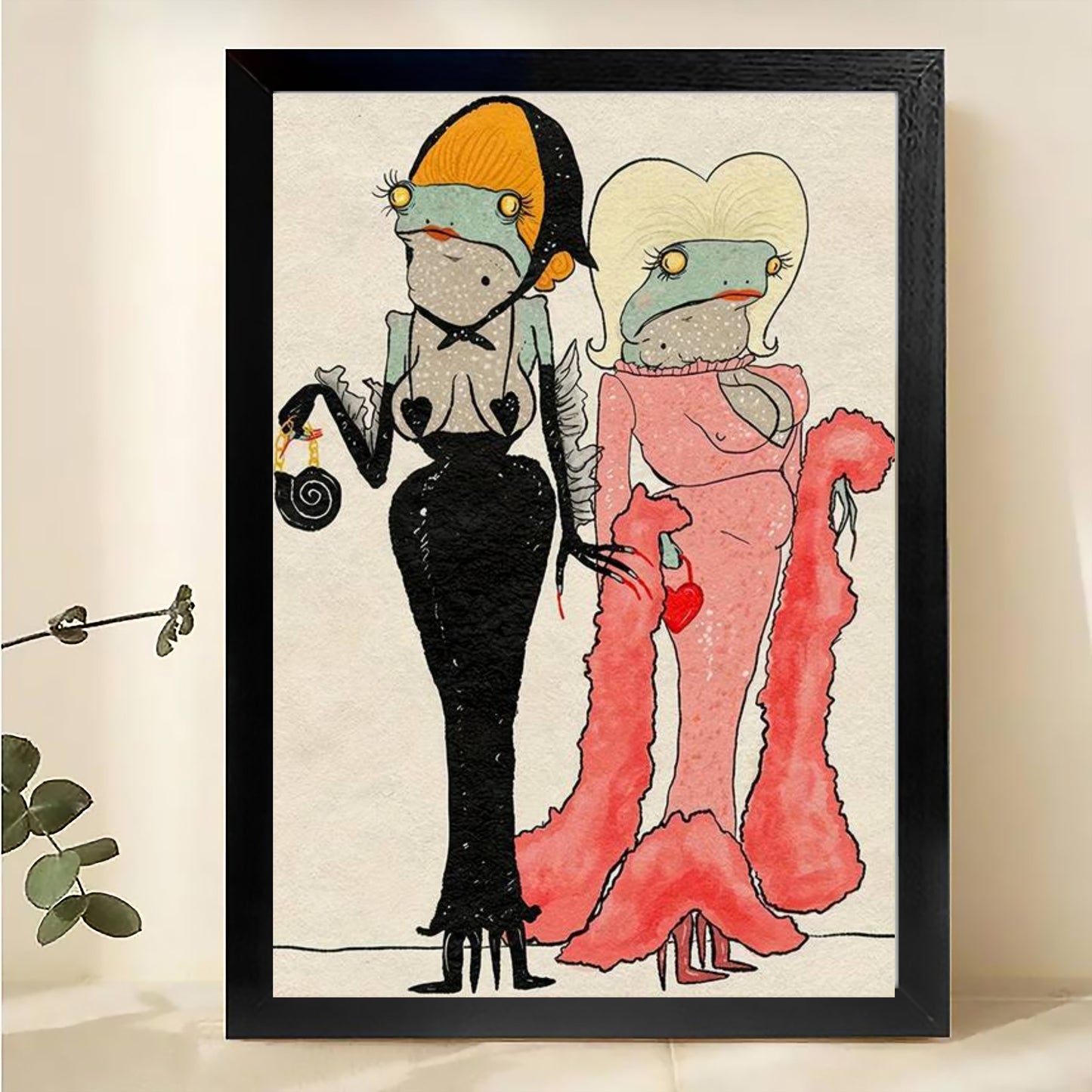 W304 Natural Wood Canvas – High-Quality Abstract Art | Perfect for Living Room & Office