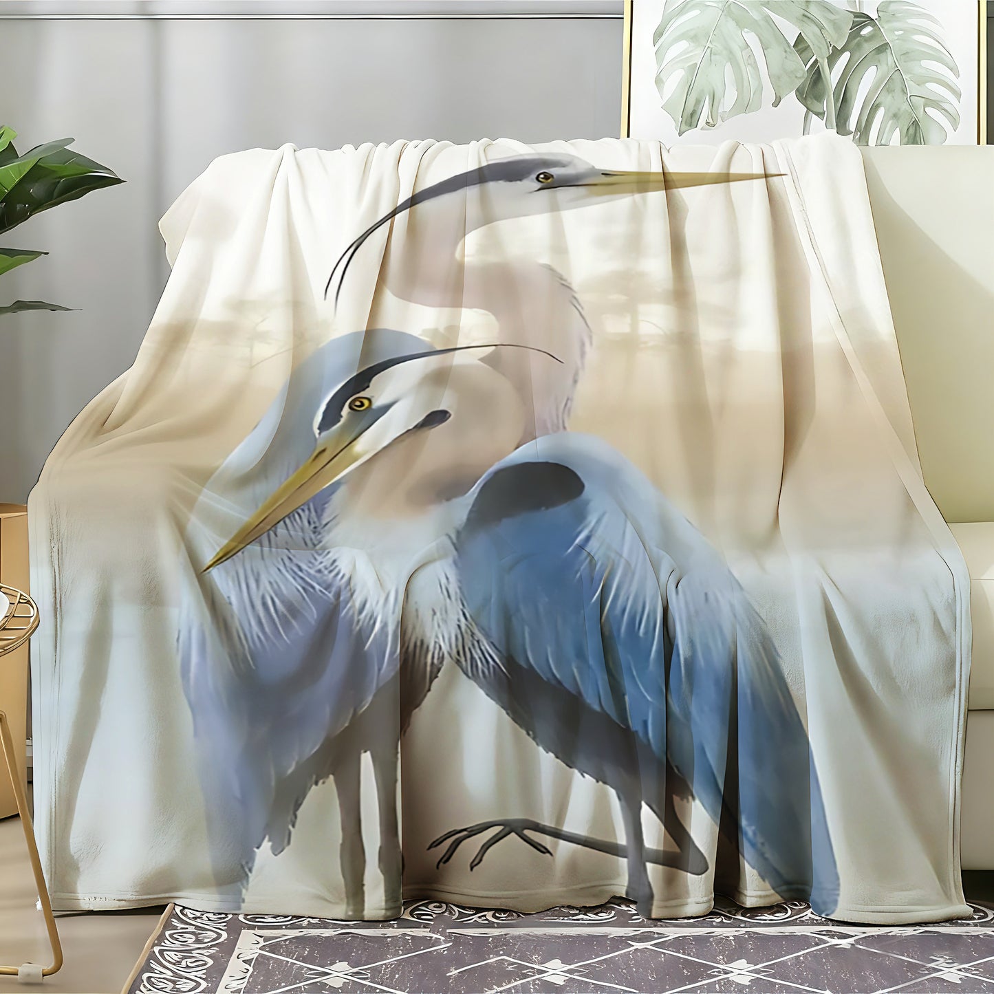 T064 Flannel Blanket for Bed, Couch, Recliner & Travel - All-Season Comfort, -Pilling, Suitable for Adults and Teens