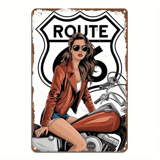 8x12 Classic Car Metal Sign – Vintage Tin Wall Art for Auto Fans & Garages | Tin & Time Co. #4033