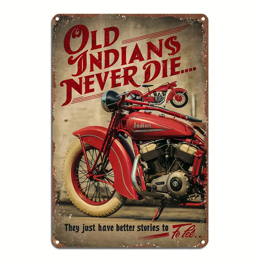 8x12 Classic Car Metal Sign – Vintage Tin Wall Art for Auto Fans & Garages | Tin & Time Co. #4034