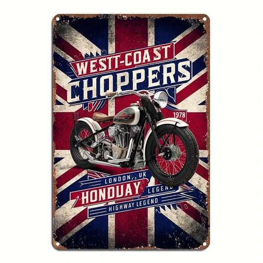 8x12 Classic Car Metal Sign – Vintage Tin Wall Art for Auto Fans & Garages | Tin & Time Co. #4036