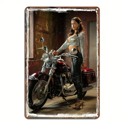 8x12 Classic Car Metal Sign – Vintage Tin Wall Art for Auto Fans & Garages | Tin & Time Co. #4045