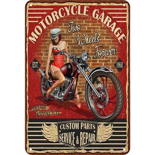 8x12 Classic Car Metal Sign – Vintage Tin Wall Art for Auto Fans & Garages | Tin & Time Co. #4046