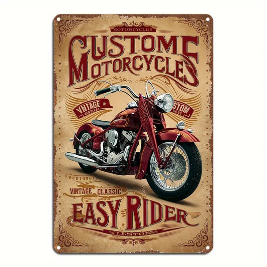 8x12 Classic Car Metal Sign – Vintage Tin Wall Art for Auto Fans & Garages | Tin & Time Co. #4048