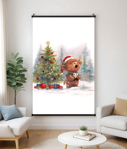 H007 Oil Canvas Scroll Painting – Classic Artwork for Living Spaces| Wallcow