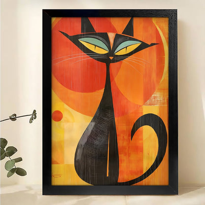 W490 Natural Wood Grain Canvas Decorative Painting – High-Quality Abstract Art | Ideal for Living Rooms and Offices