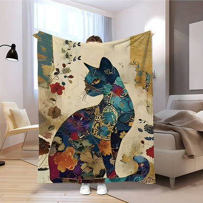 T087 Flannel Blanket for Bed, Couch, Recliner & Travel - All-Season Comfort, -Pilling, Suitable for Adults and Teens