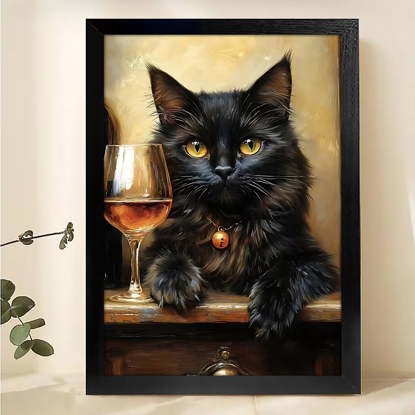 W424 Natural Wood Grain Canvas Decorative Painting – High-Quality Abstract Art | Ideal for Living Rooms and Offices