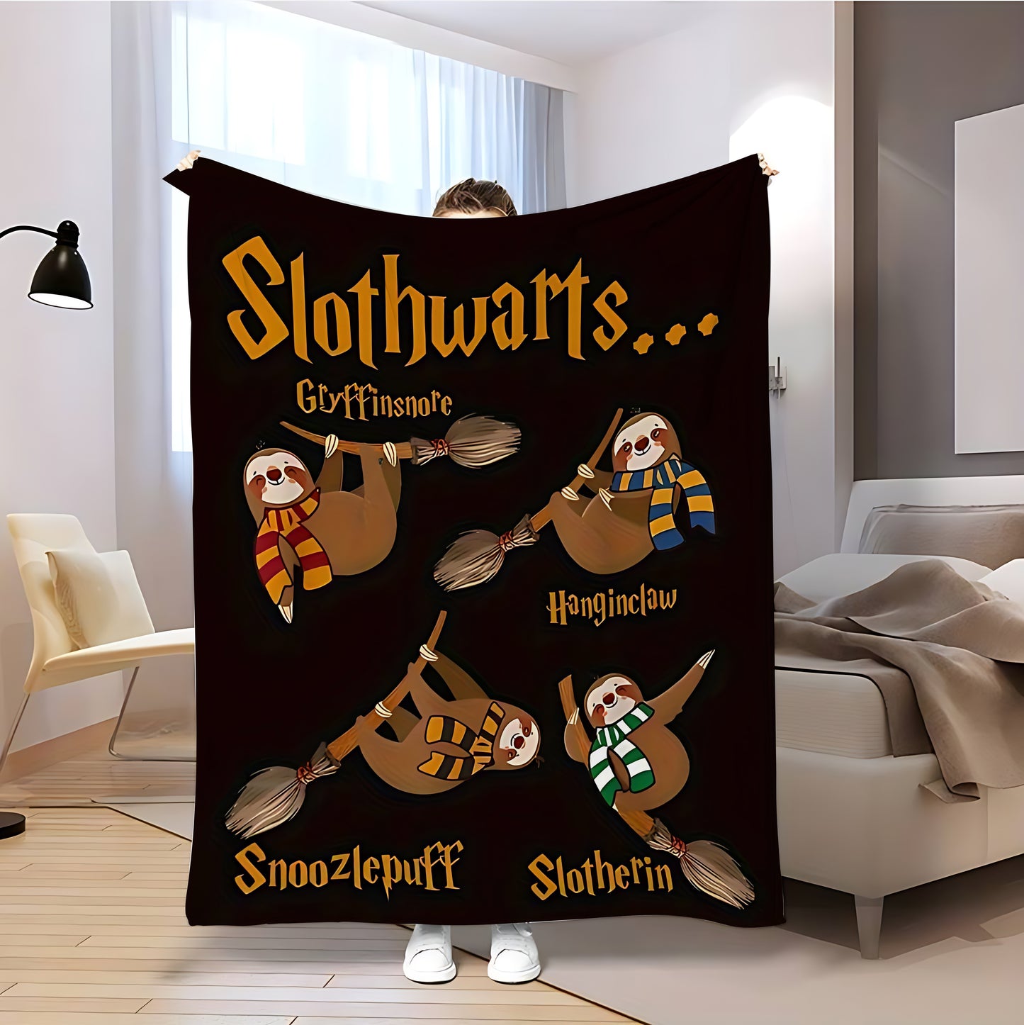 T090 Flannel Blanket for Bed, Couch, Recliner & Travel - All-Season Comfort, -Pilling, Suitable for Adults and Teens