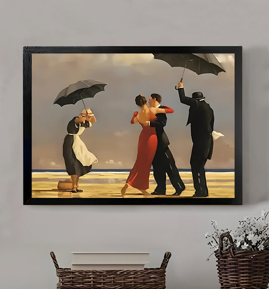 W173  Natural Wood Canvas – High-Quality Abstract Art | Perfect for Living Room & Office