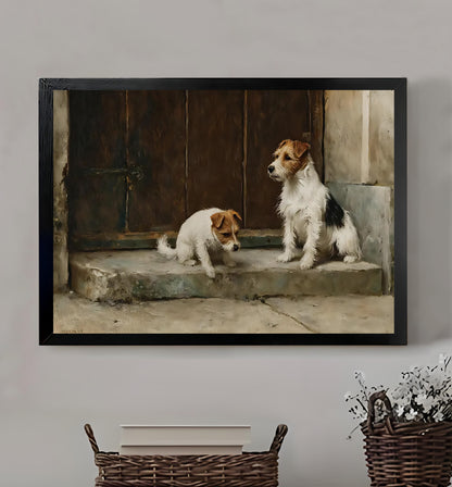 W331 Natural Wood Canvas – High-Quality Abstract Art | Perfect for Living Room & Office