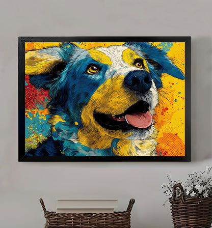 W244 Natural Wood Canvas – High-Quality Abstract Art | Perfect for Living Room & Office