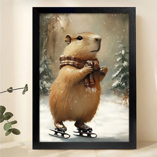 W434 Natural Wood Grain Canvas Decorative Painting – High-Quality Abstract Art | Ideal for Living Rooms and Offices