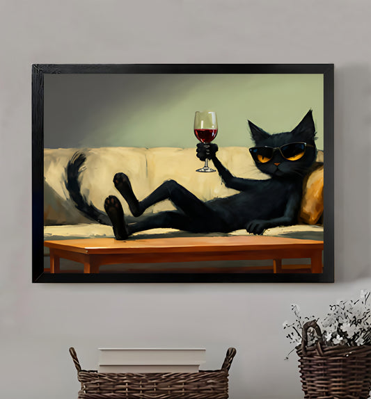 W458 Natural Wood Grain Canvas Decorative Painting – High-Quality Abstract Art | Ideal for Living Rooms and Offices