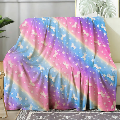 T085 Flannel Blanket for Bed, Couch, Recliner & Travel - All-Season Comfort, -Pilling, Suitable for Adults and Teens