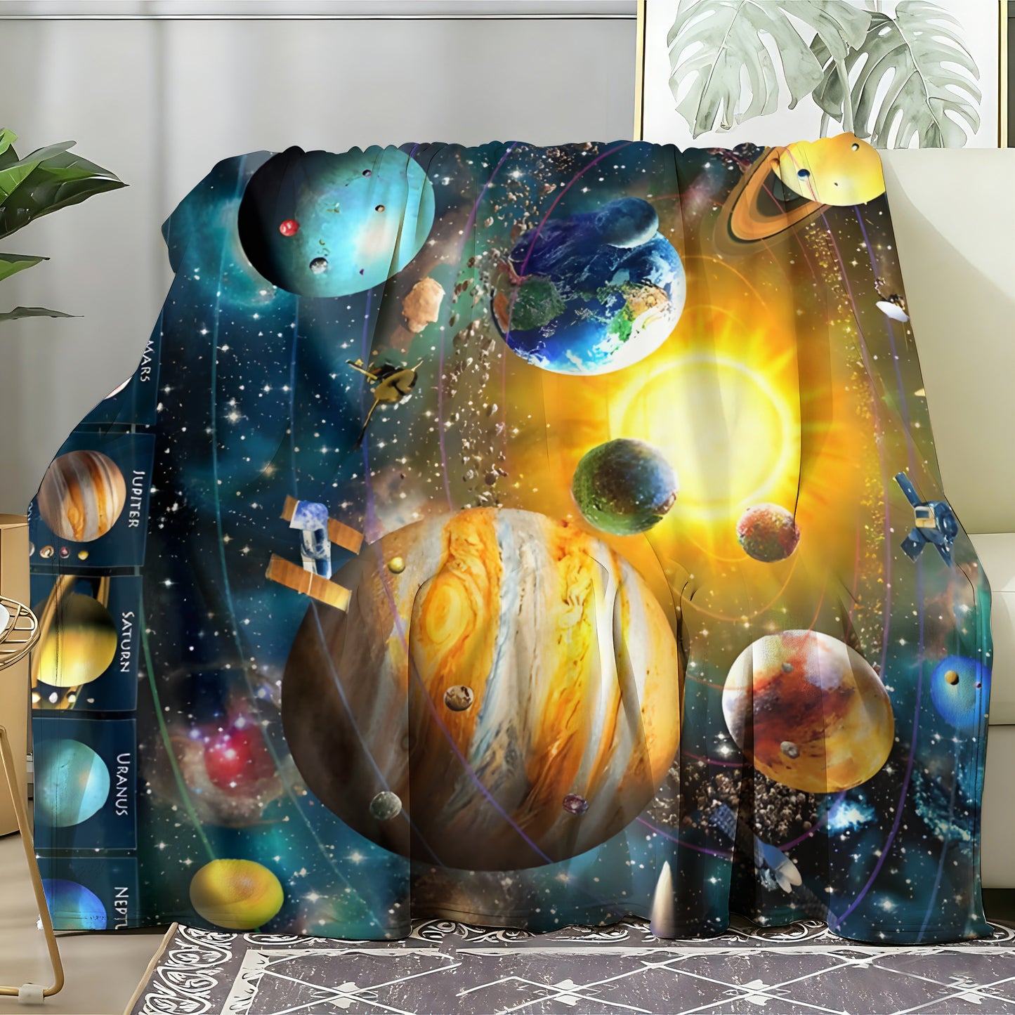 T097 Flannel Blanket for Bed, Couch, Recliner & Travel - All-Season Comfort, -Pilling, Suitable for Adults and Teens