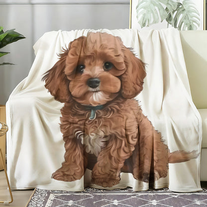 T094 Flannel Blanket for Bed, Couch, Recliner & Travel - All-Season Comfort, -Pilling, Suitable for Adults and Teens