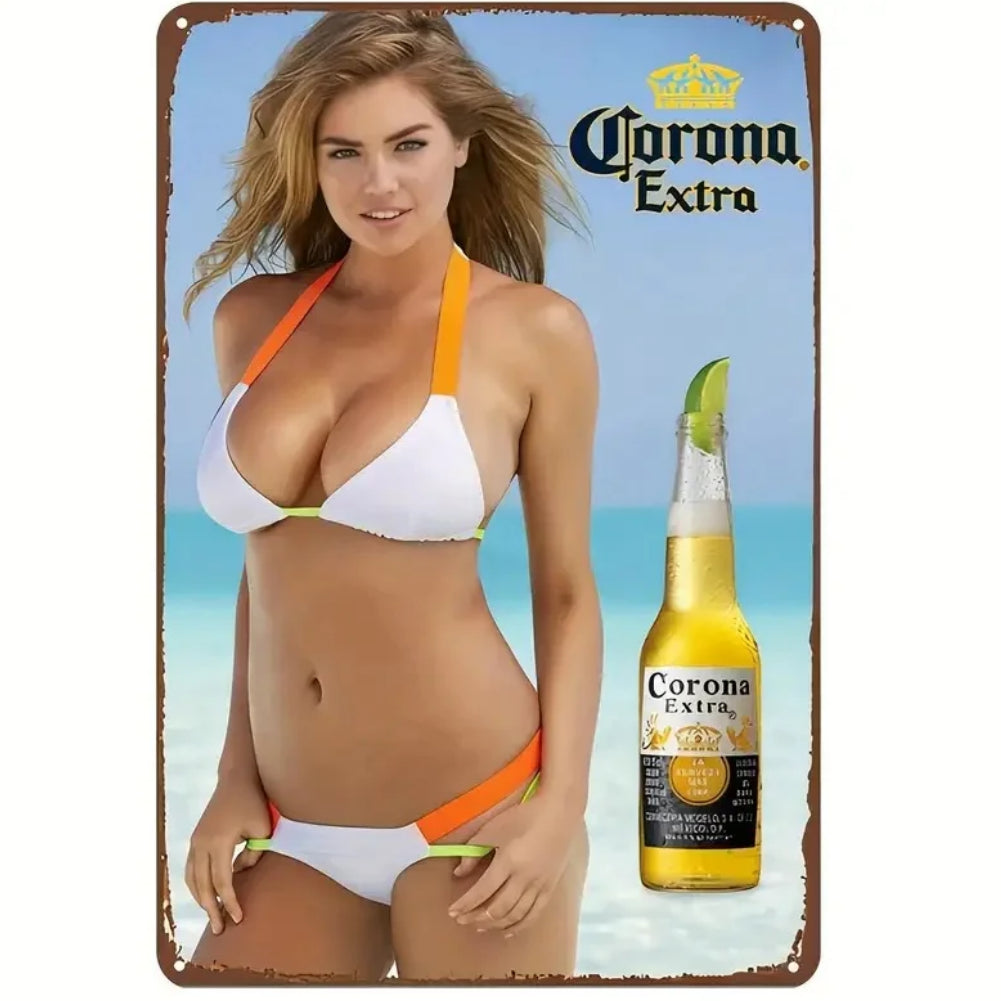 8x12 Funny Bar Metal Sign – Tin Wall Art for Home Bars & Man Caves | Tin & Time Co.#5003