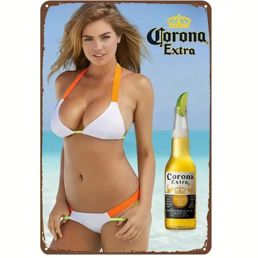 8x12 Funny Bar Metal Sign – Tin Wall Art for Home Bars & Man Caves | Tin & Time Co.#5003