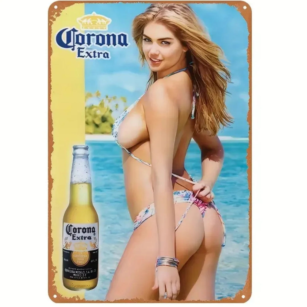 8x12 Funny Bar Metal Sign – Tin Wall Art for Home Bars & Man Caves | Tin & Time Co.#5005