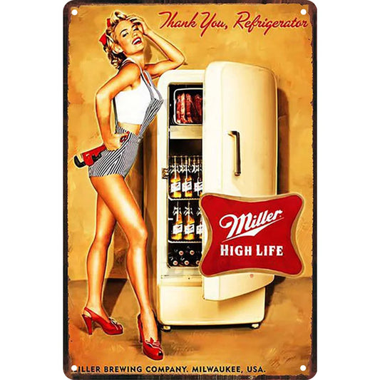 8x12 Funny Bar Metal Sign – Tin Wall Art for Home Bars & Man Caves | Tin & Time Co.#5015