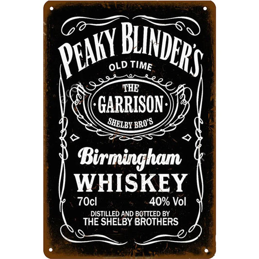 8x12 Funny Bar Metal Sign – Tin Wall Art for Home Bars & Man Caves | Tin & Time Co.#5018