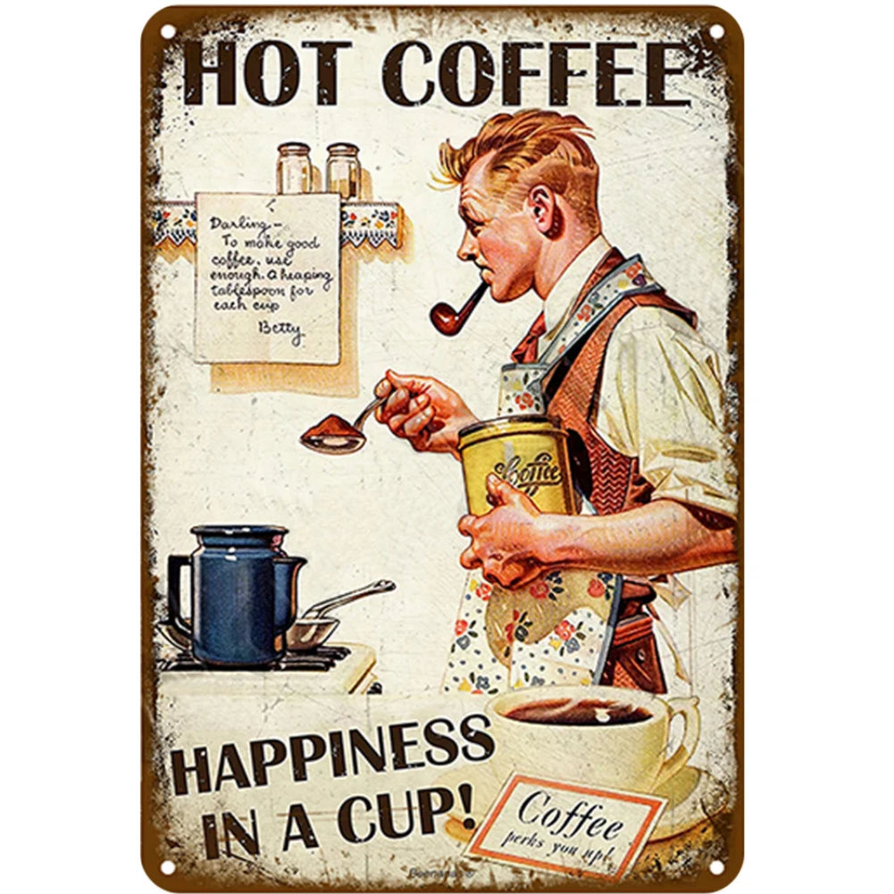 8x12 Funny Bar Metal Sign – Tin Wall Art for Home Bars & Man Caves | Tin & Time Co.#5031