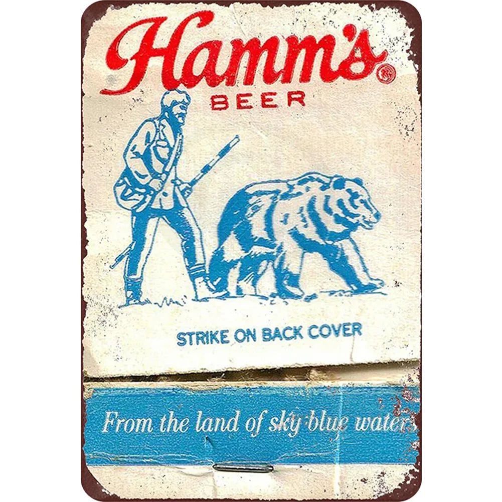8x12 Funny Bar Metal Sign – Tin Wall Art for Home Bars & Man Caves | Tin & Time Co.#5042