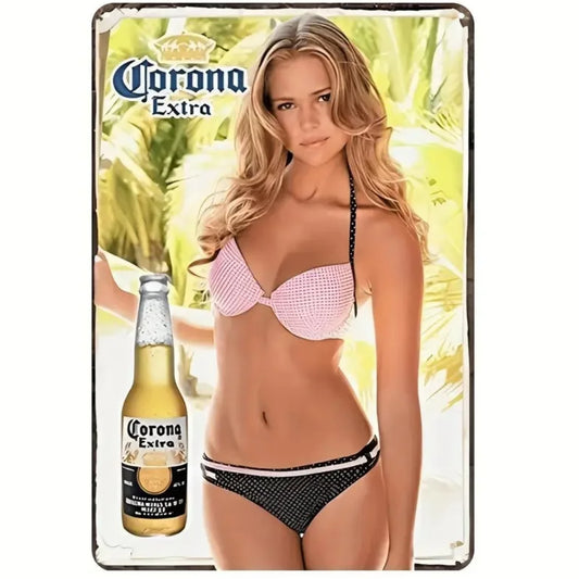 8x12 Funny Bar Metal Sign – Tin Wall Art for Home Bars & Man Caves | Tin & Time Co.#5052