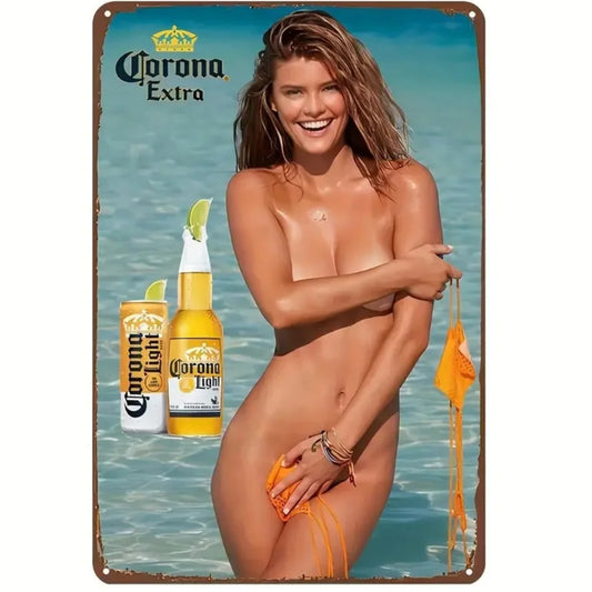 8x12 Funny Bar Metal Sign – Tin Wall Art for Home Bars & Man Caves | Tin & Time Co.#5053