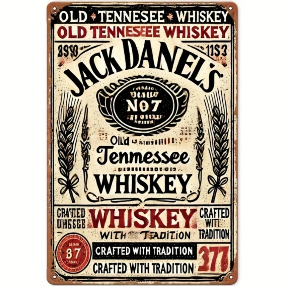 8x12 Funny Bar Metal Sign – Tin Wall Art for Home Bars & Man Caves | Tin & Time Co.#5069