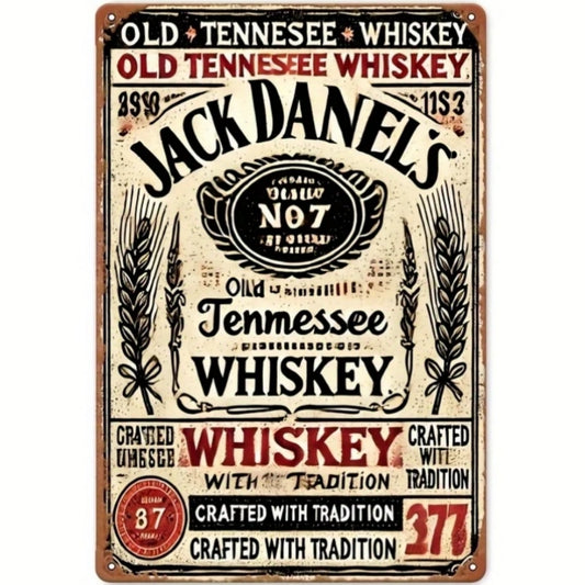 8x12 Funny Bar Metal Sign – Tin Wall Art for Home Bars & Man Caves | Tin & Time Co.#5069