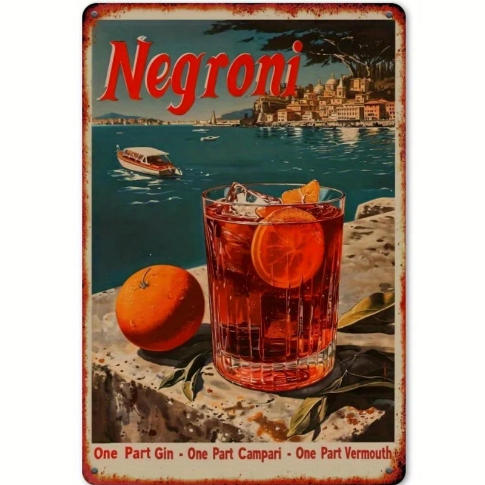 8x12 Funny Bar Metal Sign – Tin Wall Art for Home Bars & Man Caves | Tin & Time Co.#5070