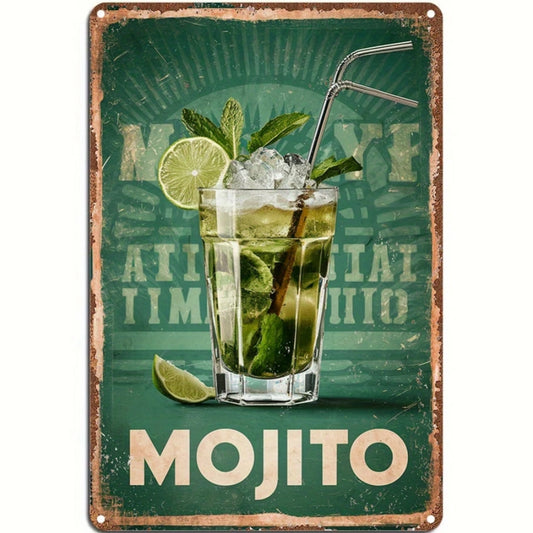 8x12 Funny Bar Metal Sign – Tin Wall Art for Home Bars & Man Caves | Tin & Time Co.#5078