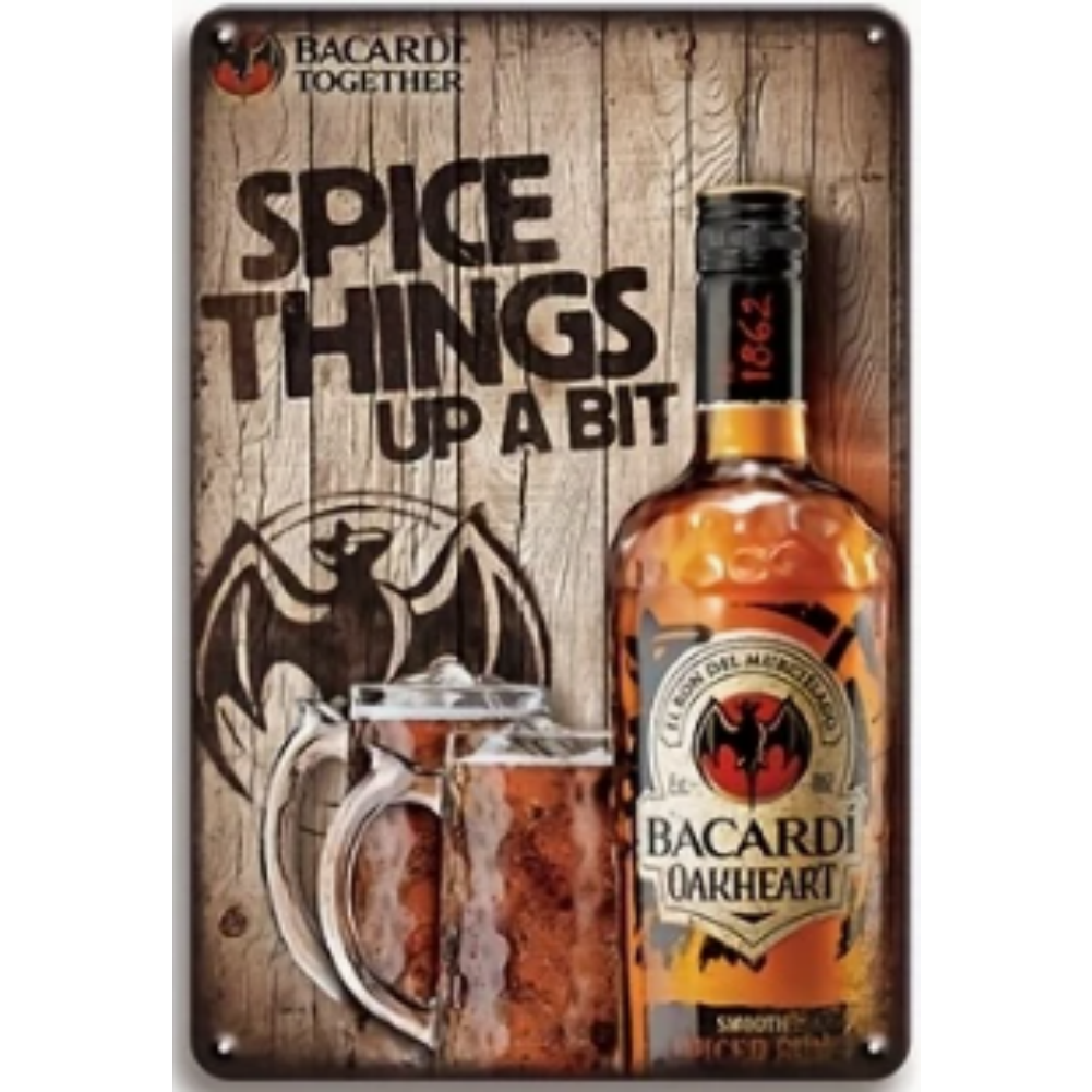 8x12 Funny Bar Metal Sign – Tin Wall Art for Home Bars & Man Caves | Wallcow #5102