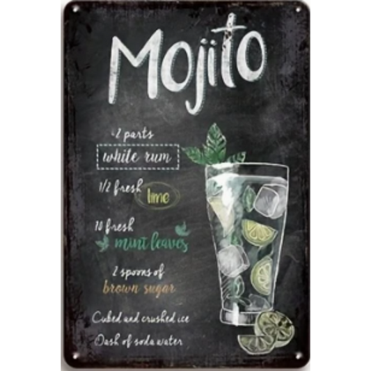 8x12 Funny Bar Metal Sign – Tin Wall Art for Home Bars & Man Caves | Wallcow#5103