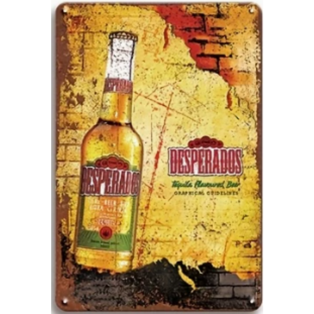 8x12 Funny Bar Metal Sign – Tin Wall Art for Home Bars & Man Caves | Wallcow#5104