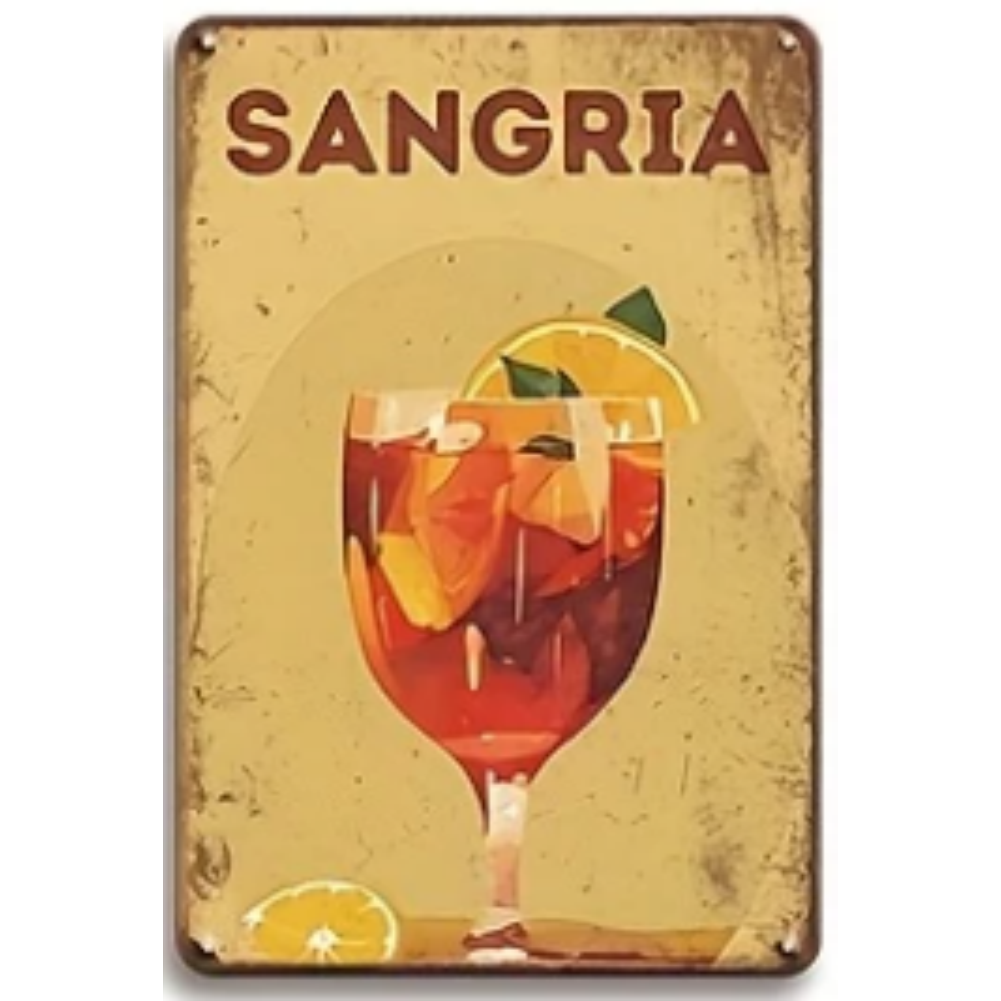 8x12 Funny Bar Metal Sign – Tin Wall Art for Home Bars & Man Caves | Wallcow #5121