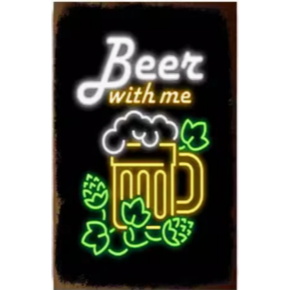 8x12 Funny Bar Metal Sign – Tin Wall Art for Home Bars & Man Caves |Wallcow #5137