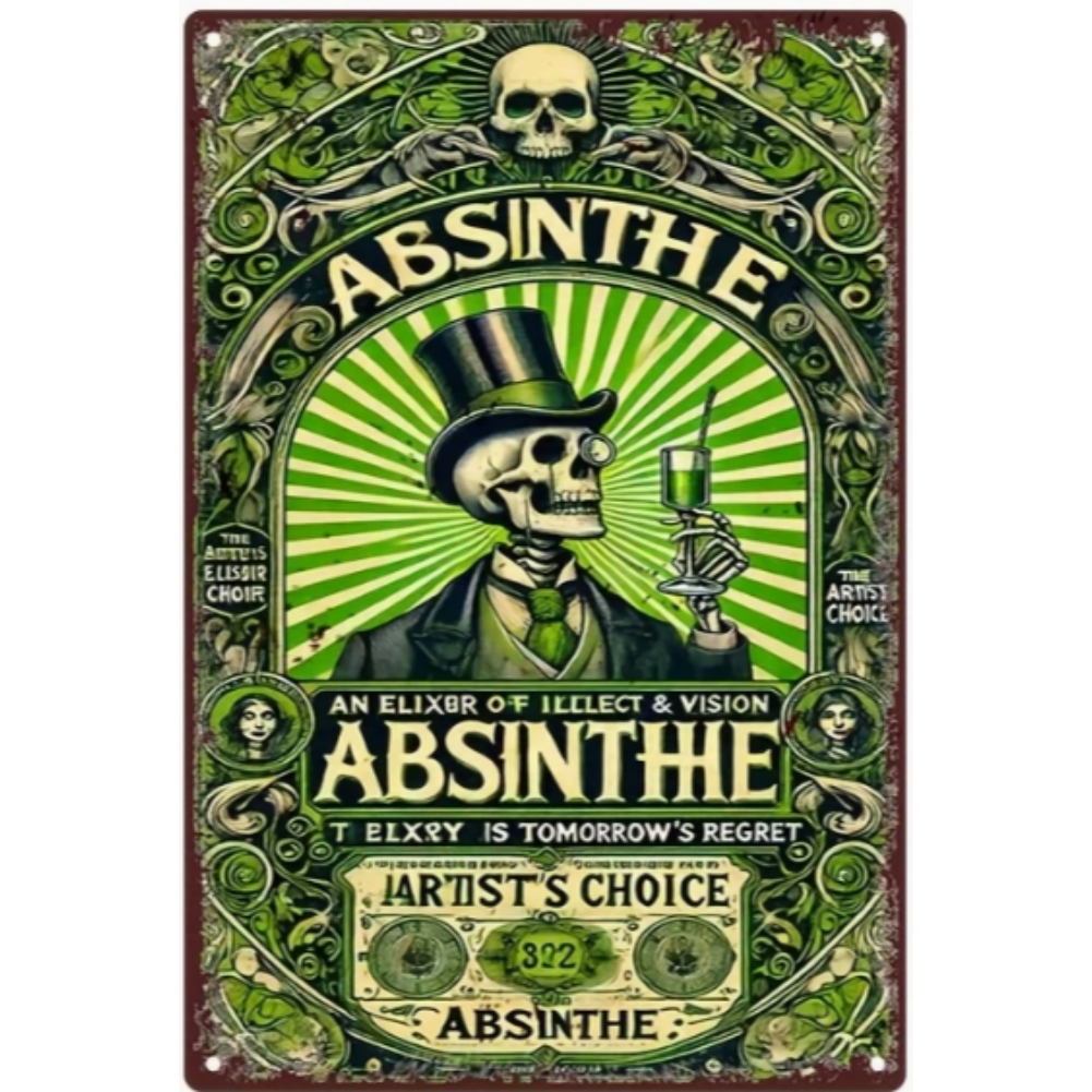 8x12 Funny Bar Metal Sign – Tin Wall Art for Home Bars & Man Caves | Wallcow #5140