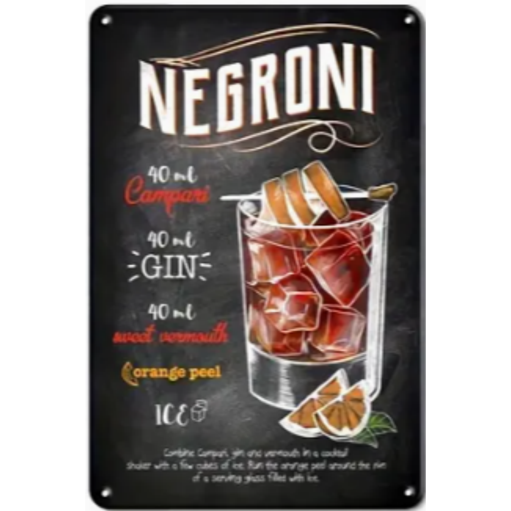 8x12 Funny Bar Metal Sign – Tin Wall Art for Home Bars & Man Caves | Wallcow #5144