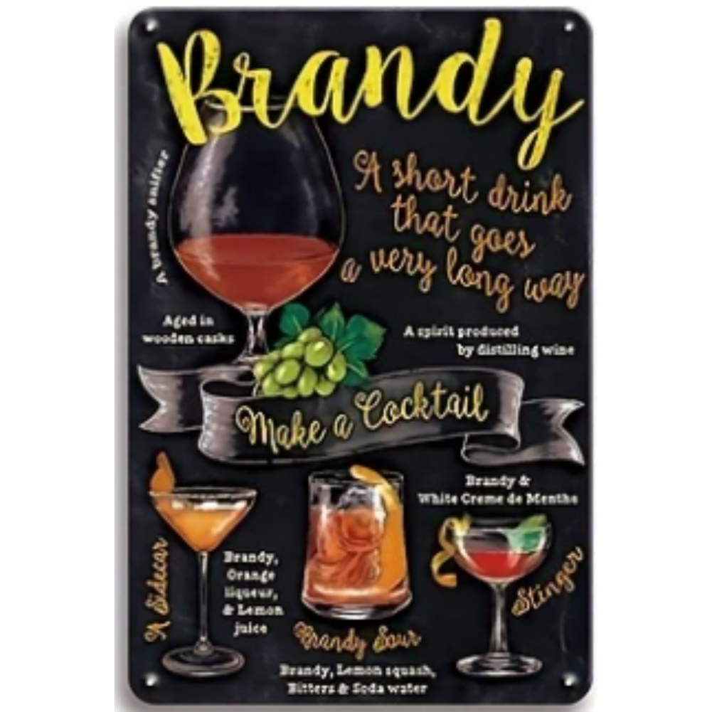 8x12 Funny Bar Metal Sign – Tin Wall Art for Home Bars & Man Caves | Wallcow #5150