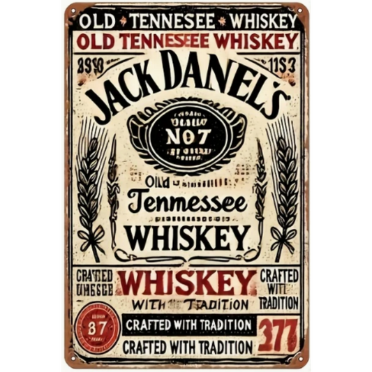 8x12 Funny Bar Metal Sign – Tin Wall Art for Home Bars & Man Caves | Tin & Time Co.#5156