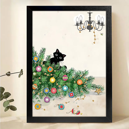 W441 Natural Wood Grain Canvas Decorative Painting – High-Quality Abstract Art | Ideal for Living Rooms and Offices