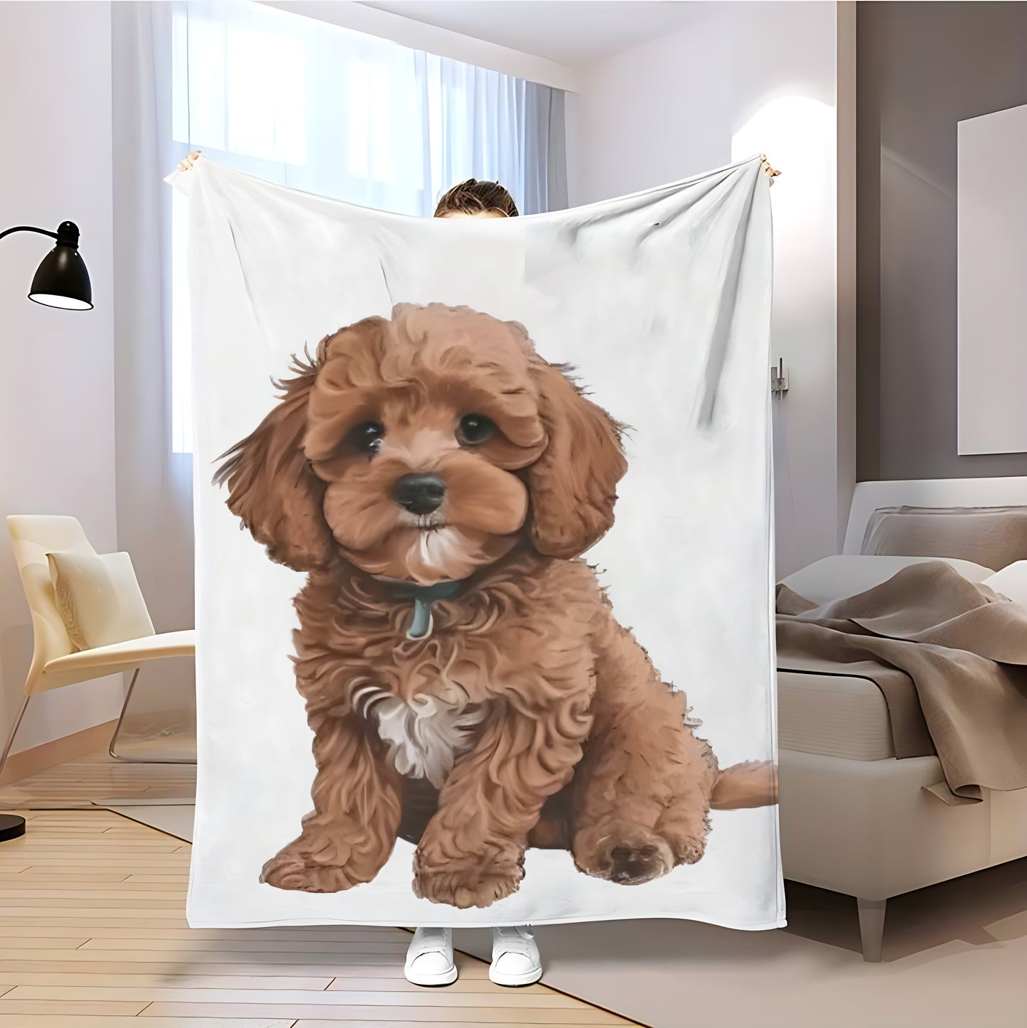 T094 Flannel Blanket for Bed, Couch, Recliner & Travel - All-Season Comfort, -Pilling, Suitable for Adults and Teens