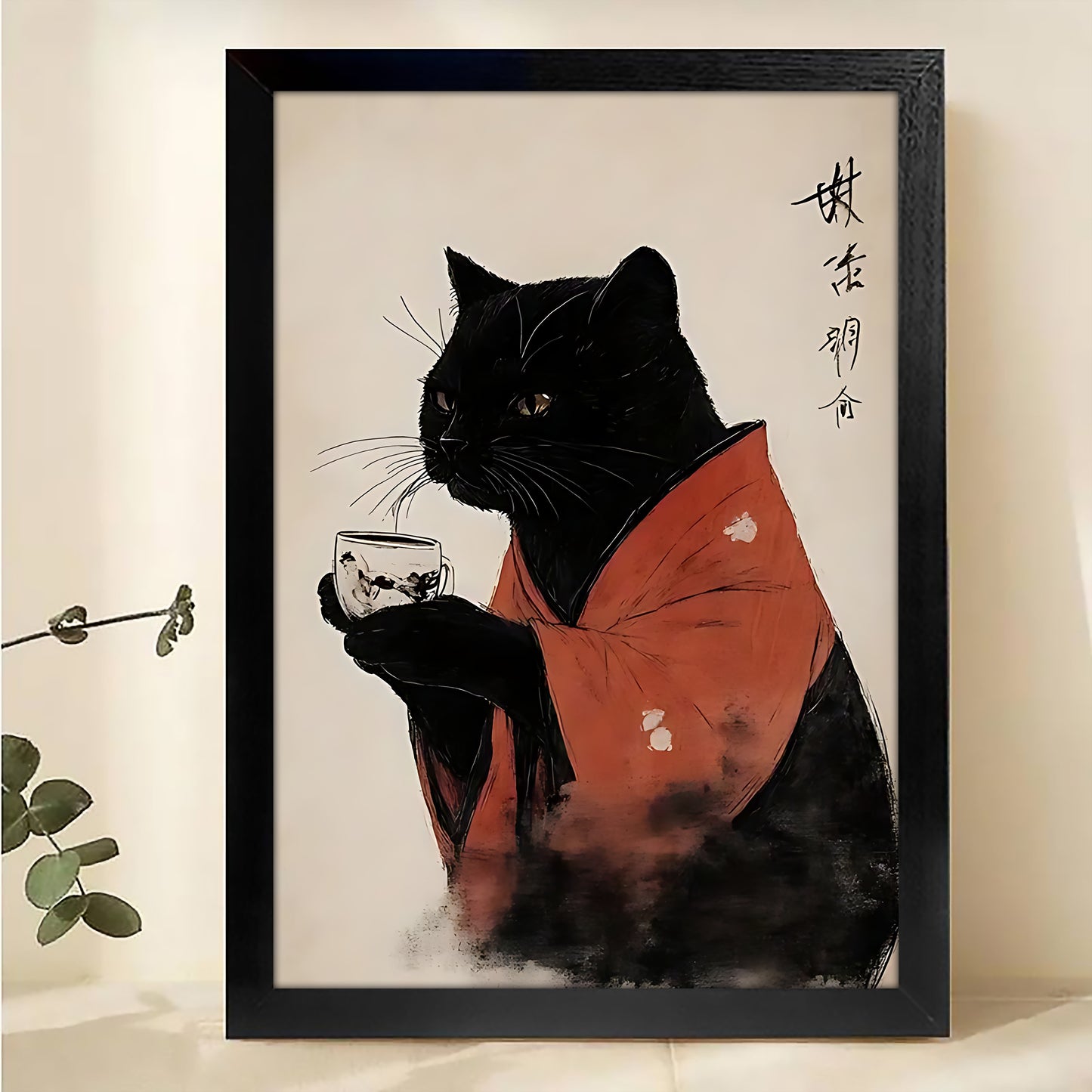 W191  Natural Wood Canvas – High-Quality Abstract Art | Perfect for Living Room & Office