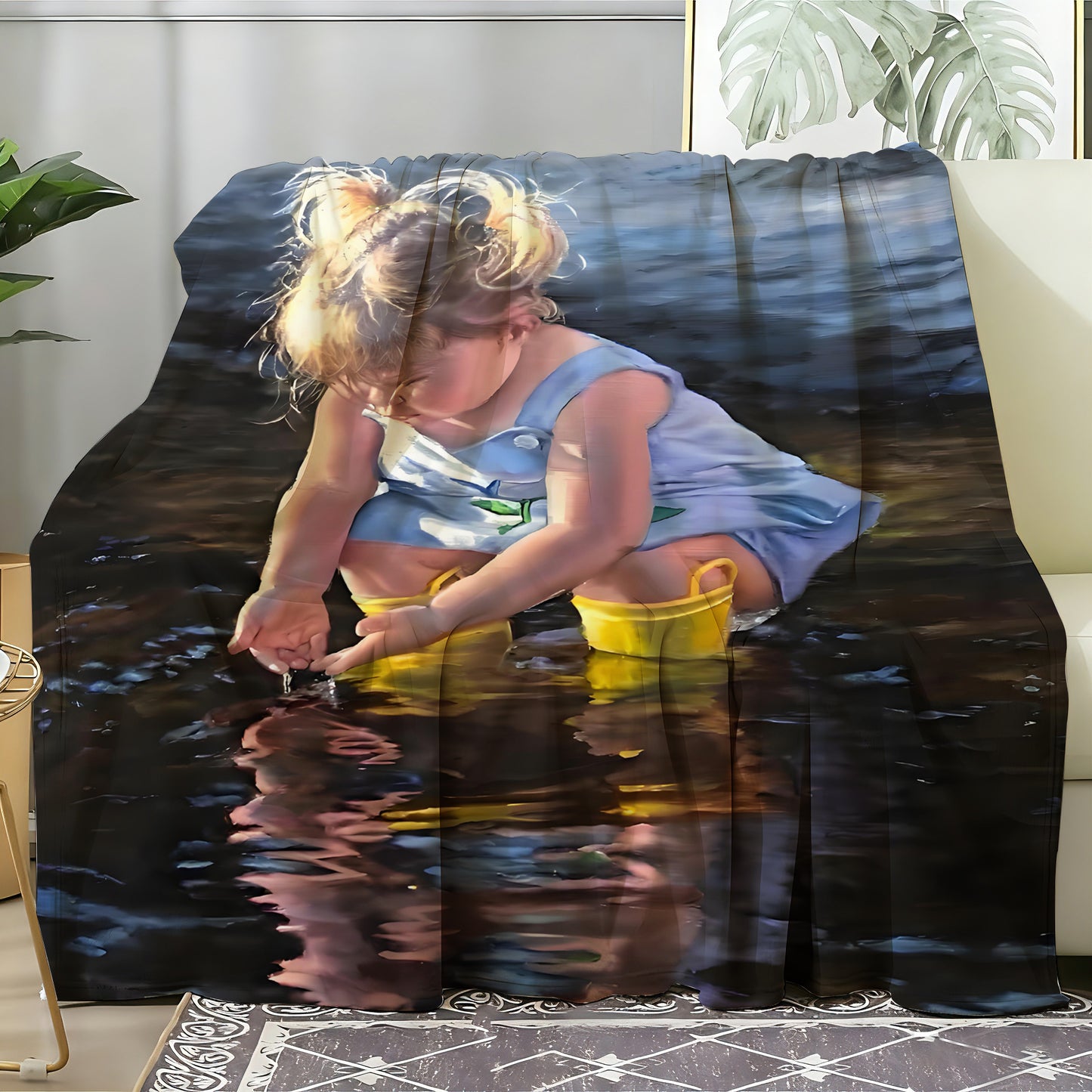 T066 Flannel Blanket for Bed, Couch, Recliner & Travel - All-Season Comfort, -Pilling, Suitable for Adults and Teens